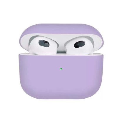 Чехол AirPods 3 Silicone Case Light Purple Purple (Фиолетовый)